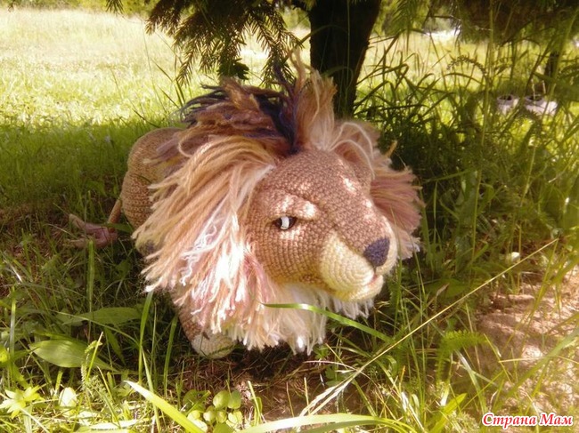 Игрушка Лев - почти как настоящий - Вязание - Страна Мам