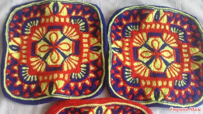 Сидушки крючком - Вязание - Страна Мам