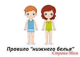 Как рассказать о правилах нижнего белья ребёнку?