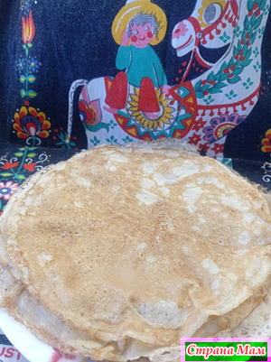 Блинчики на пиве